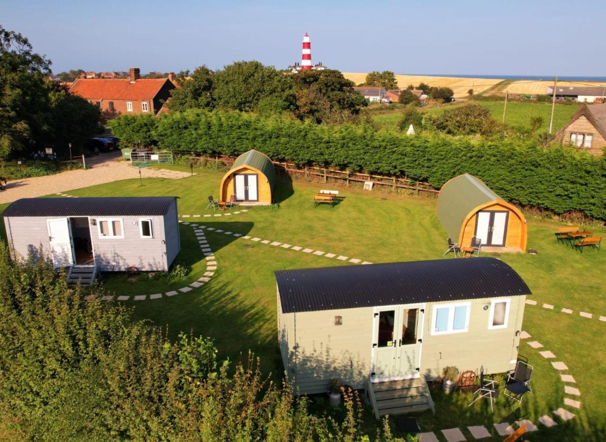 Hotel Lanterns Shepherds Huts&Glamping Happisburgh Exterior foto